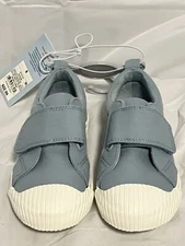 Toddler Ezra Canvas Sneakers - Cat & Jack™ Blue Multiple Sizes