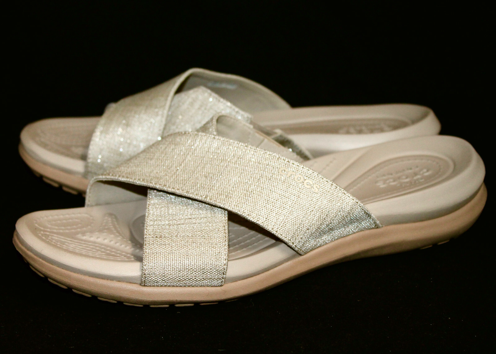 crocs capri shimmer xband sandal