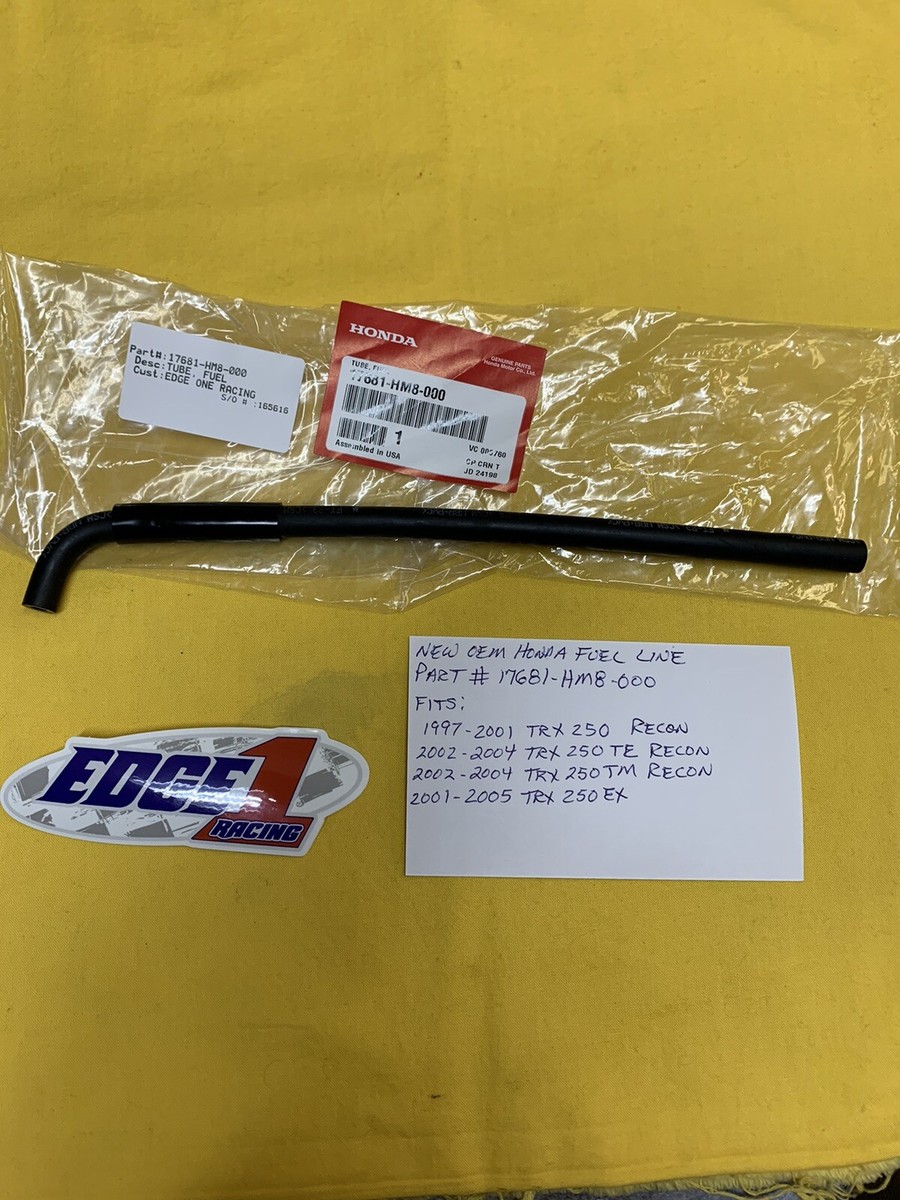 1997-2004 HONDA TRX250 Recon 01-05 TRX250EX Fuel Line OEM | 17681