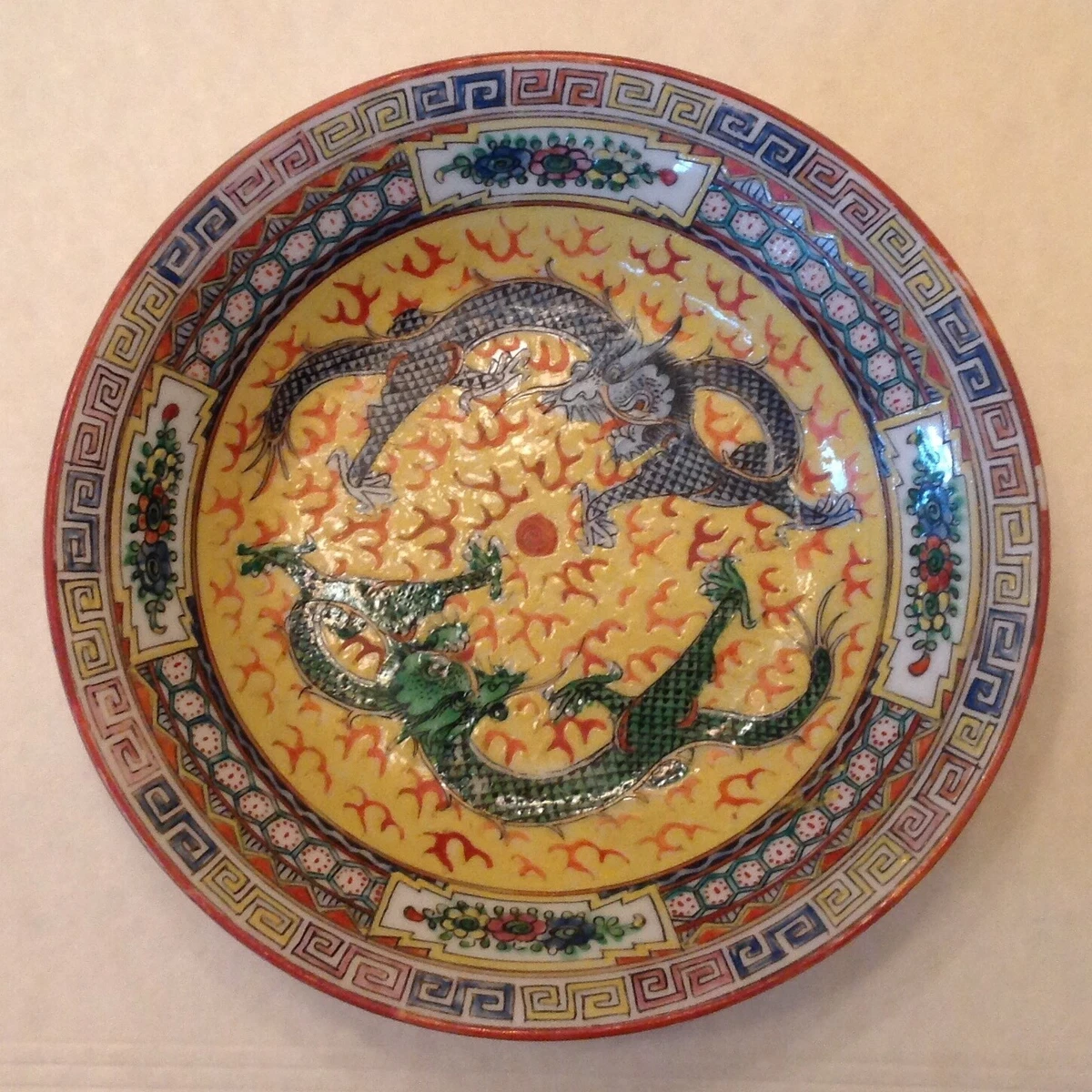 陶瓷中国风黄色| eBay