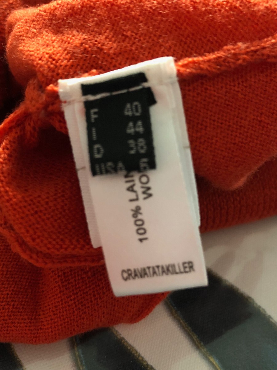 Robe Pull En Laine Et Coton Rouge Marithé François Girbaud - Taille 38/M, Occasion Comme Neuve