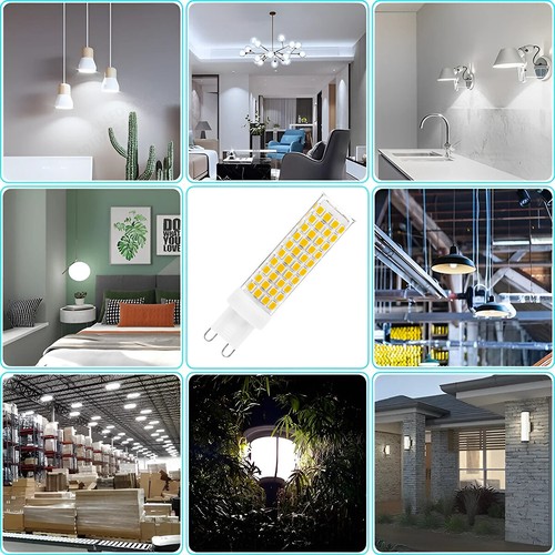 18W 124LEDs LED Corn Light Bulb Ceramic High SMD2835 Home G9 Bulbs Lamp Bedroom - Picture 9 of 11
