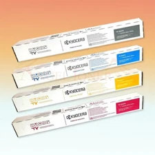 OEM Kyocera TaskAlfa 4054ci 5054ci CYMK Toner Cartridges Set of 4 TK-8547