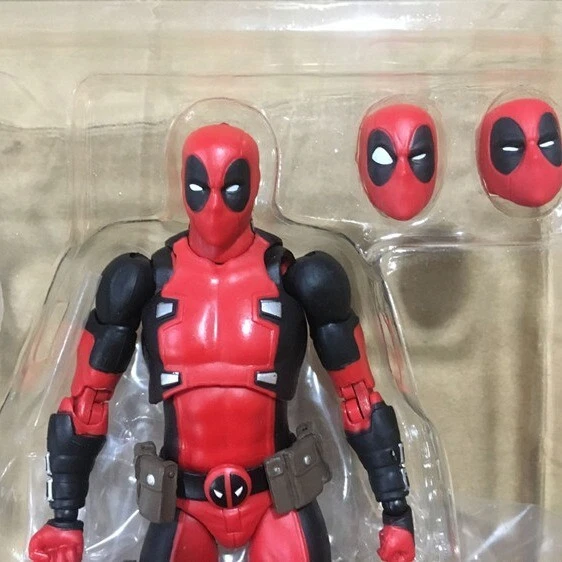 Neu MAFEX 082 Marvel X-MAN Avengers Deadpool Comic Ver Actionfigur Geschenk Spielzeug - Bild 2 von 4