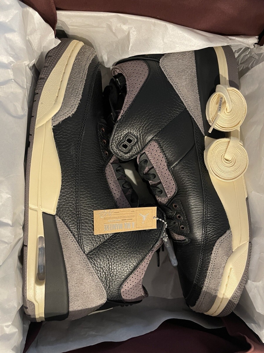 A MA MANIERE WMNS NIKE AIR JORDAN III AMM BLACK WYWS Size