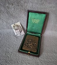 Tischmedaille XVI ME Nationaler und internationaler Schießwettbewerb LE MANS 1909