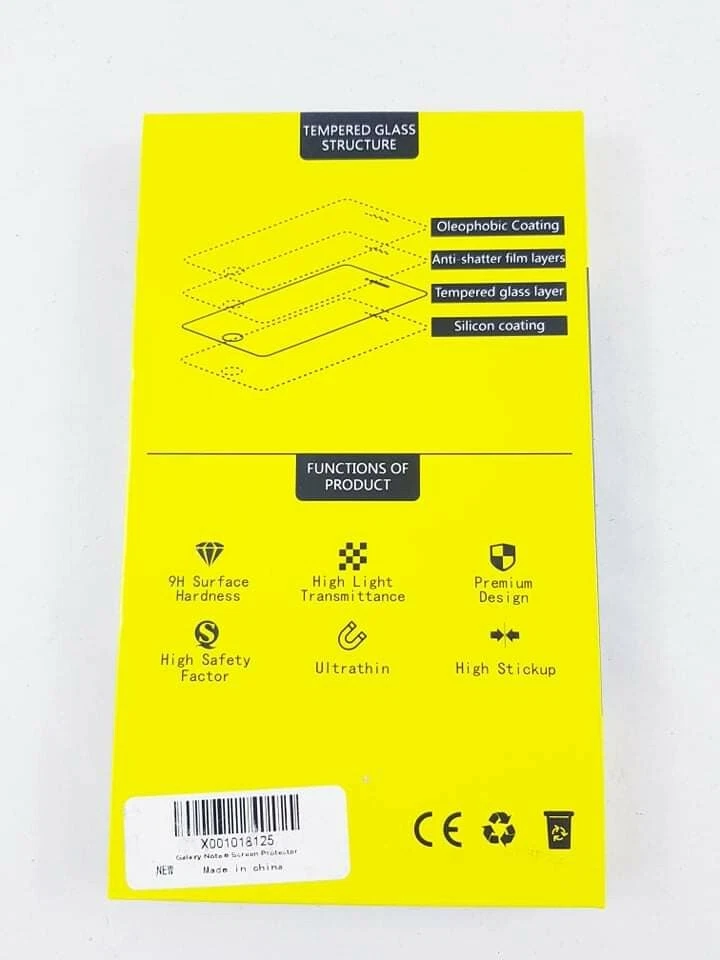 Suitable For Samsung GALAXY NOTE 8 Full Tempered Glass Screen Protector - Image 2 of 4