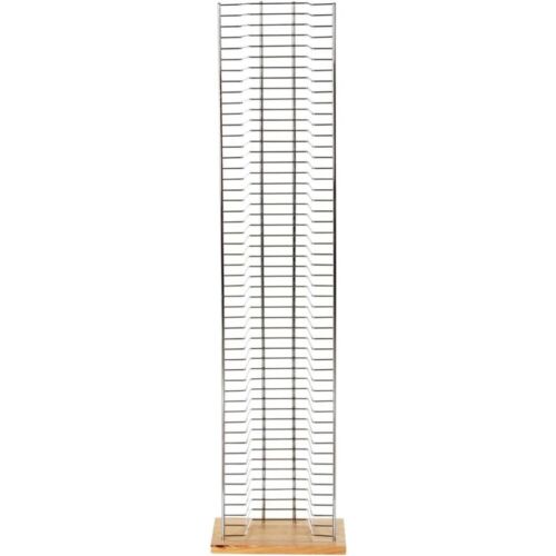 Standing Dvd Storage Rack - Silver