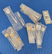 Misc 22 Pieces COMMUNITY ONEIDA Silverplate Flatware MODERN BAROQUE-Some Sealed