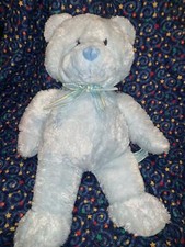 Blue MY FIRST TEDDY 19" Plush Stuffed Animal Toy by Russ