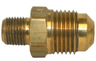 Big A Service Line 3-14862 1/8 '' Schlauch Ende, 3/8 '' Faden, Messing Flare Male