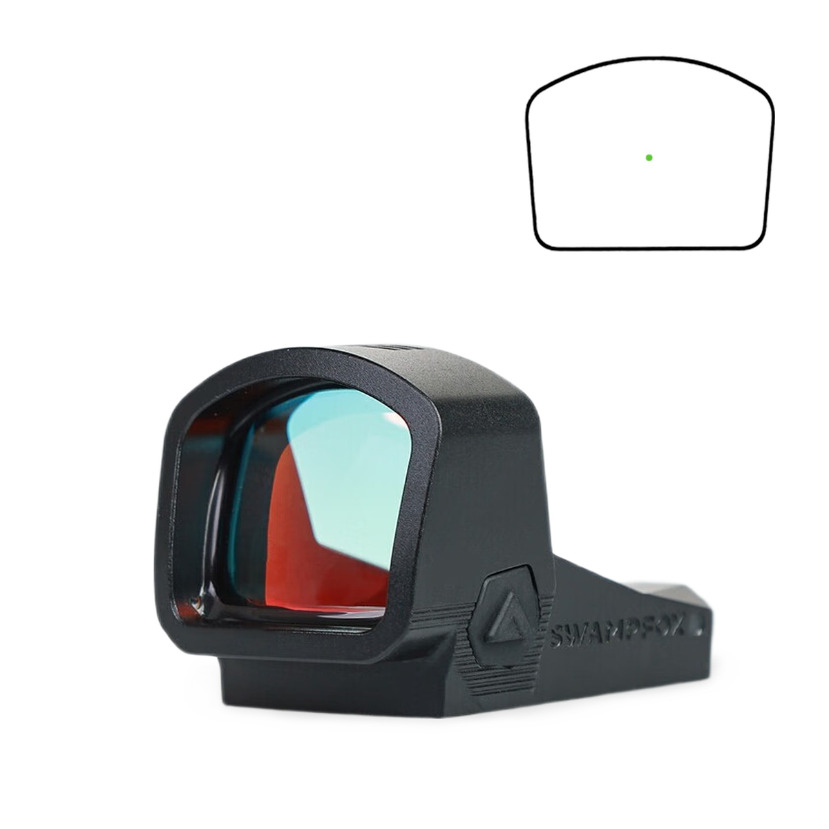 Swampfox Justice II Red/Green Dot 1x30mm Optic Sight 6 MOA For RMR