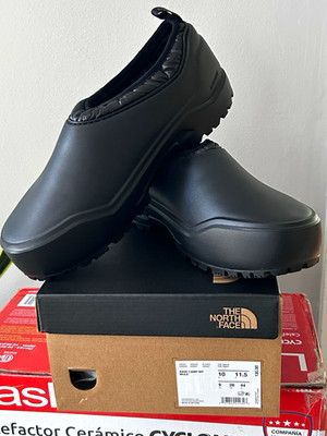 The North Face Base Camp WP Mule Black Slip-On Sneaker w/ Vibram Outsole