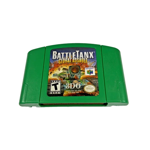 BattleTanx Battle Tanks Global Assault (Nintendo 64 N64) Authentic & Tested