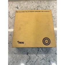 Vintage Kodak Carousel Focal 140 Slide Tray Carousel Open Box JL