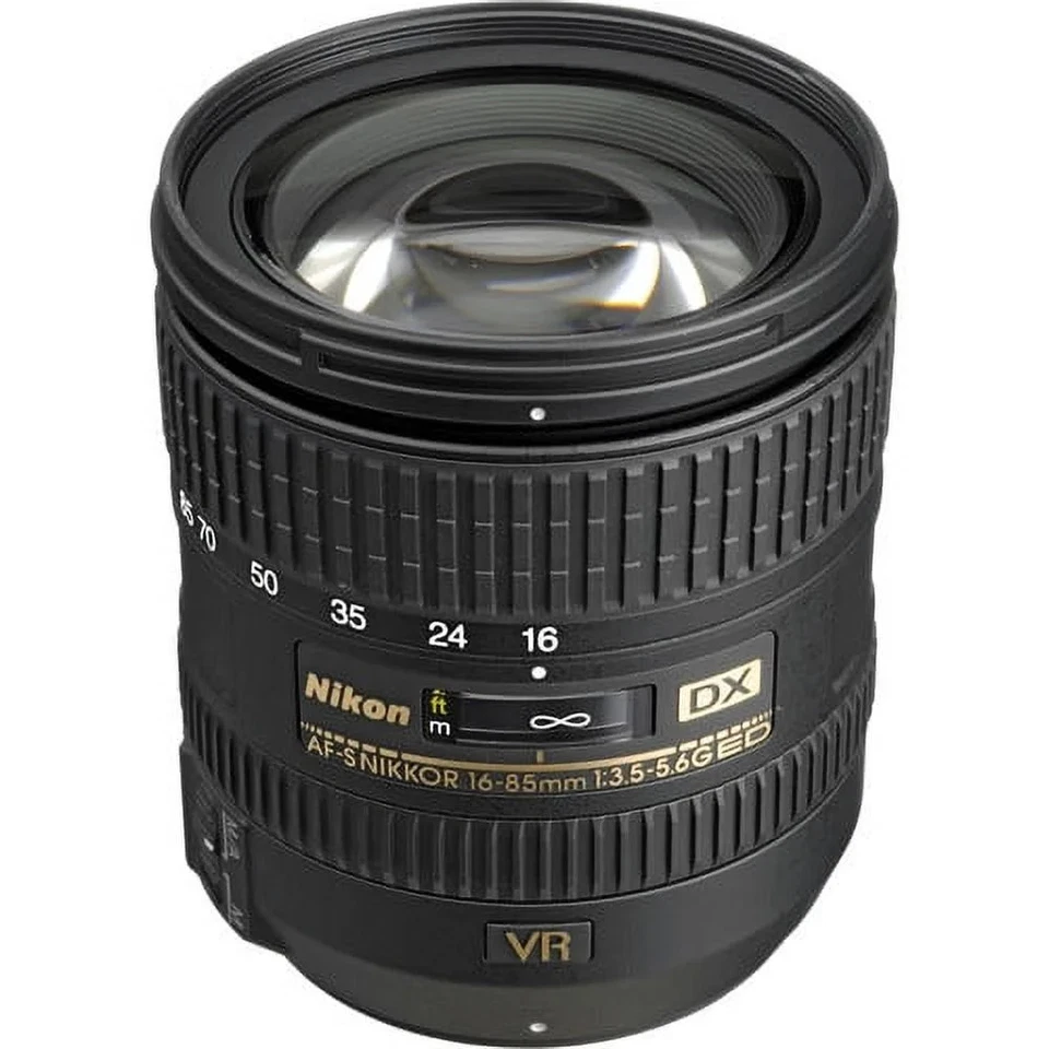 Nikon AF-S DX NIKKOR 16-85mm f/3.5-5.6G ED Vibration Reduction Zoom Lens with - Image 4 of 4