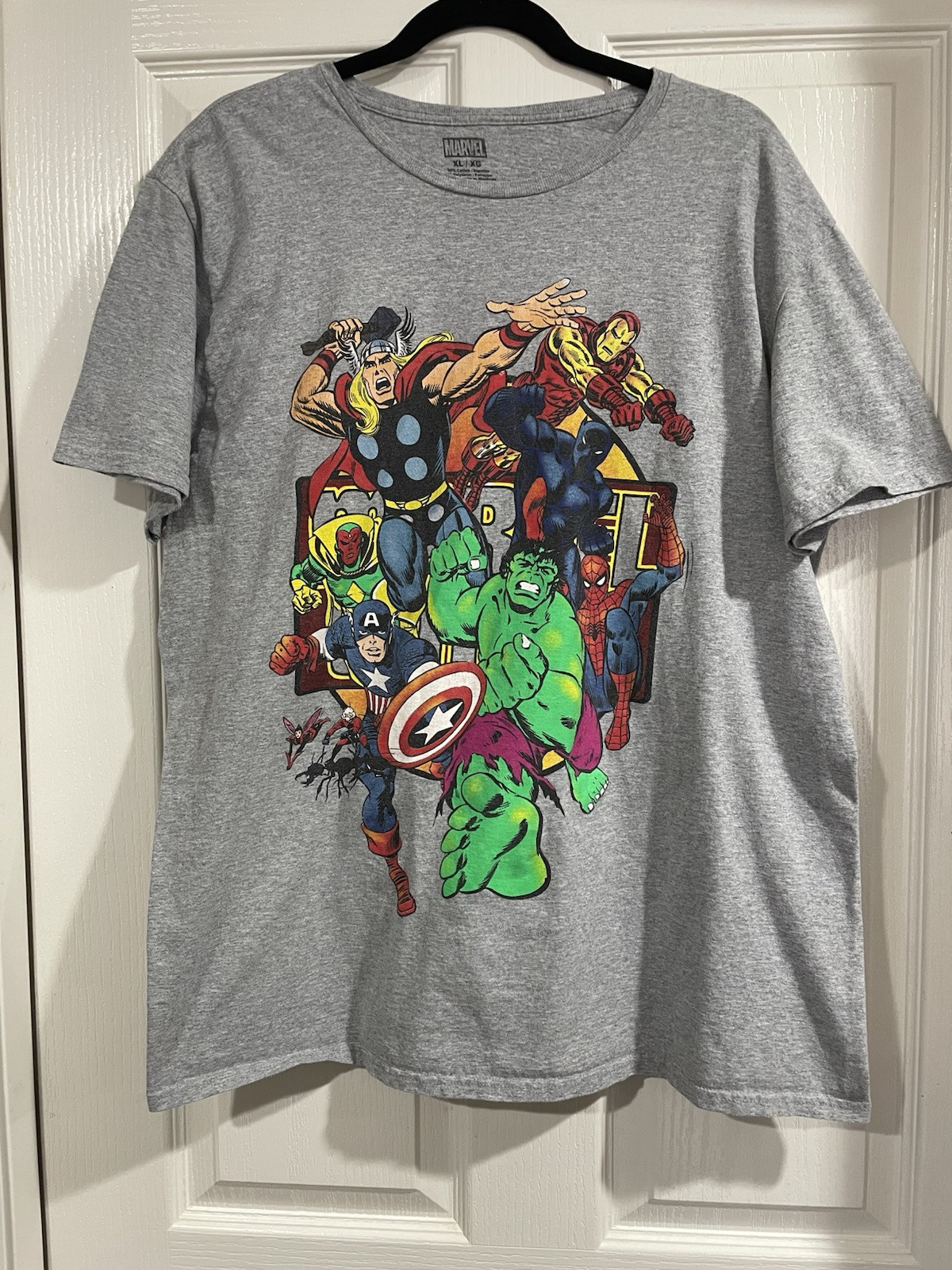 Licensed Marvel Grey Multi-Character Avengers Gra… - image 2