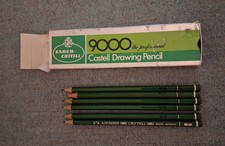 Vintage Faber-Castell 9000 Drawing Pencils Made In Germany Sketch Professional