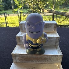Marvel Thanos Rubber Bath Tub Squirter Superhero Swimming Pool Figure Water Toy