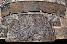 WW2 German Army Motorcycle DKW License Plates Found in Kurland Latvia Wehrmacht