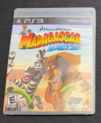 Madagascar Kartz (Sony PlayStation 3, 2009) CIB Tested NICE!!!*