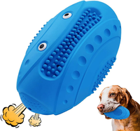 Hundespielzeug Quietschball Robust Naturkautschuk Kauspielzeug Zahnpflege