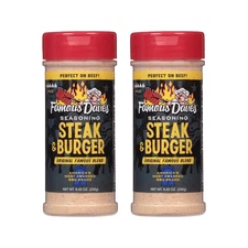 - 2 Pck, Steak & Burger Seasoning (16.50 Oz.)