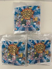 Pokemon The Movie 2000 Burger King SEALED Power Toys x3