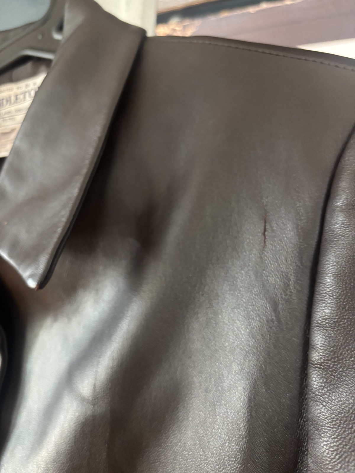 Pendleton Vintage Black Leather Jacket Women's Pe… - image 5