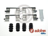 1X Autofren Seinsa D42992A ZubehöRsatz Scheibenbremsbelag FüR Renault Toyota