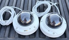  LOT OF 2 Axis M3006-V Network Indoor Outdoor POE Cameras 1080p Resolution 3MP