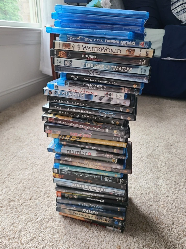 DVD/Blu Ray My Collection 40 Movies Marvel DC Disney Action Horror and More LOOK - Image 4 of 4