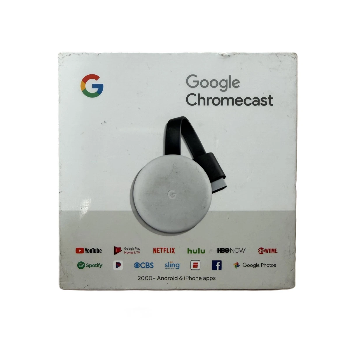 Google Chromecast (3rd Generation) Black 1080p (FHD) Maximum