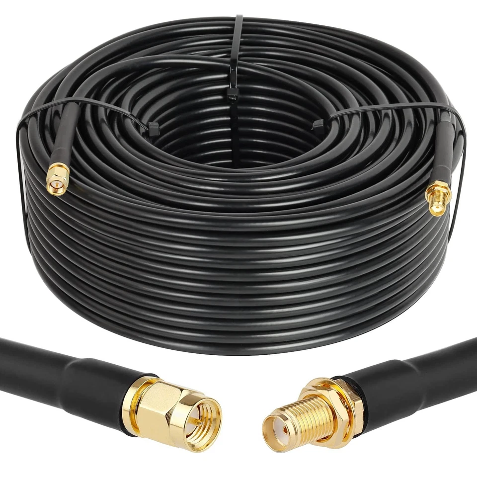 Professional Grade 200ft SMA Antenna Extension Cord - Image 3 of 4
