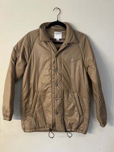 Gramicci Imbottitura Coaches Giacca Cachi Taglia USA XXS