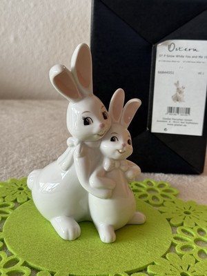GOEBEL Figur Hase SNOW WHITE - You and Me - Ostern Hase 4551 mit OVP