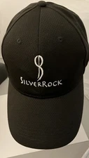 SILVERROCK Black Adjustable Hat Arnold Palmer Umbrella Hat