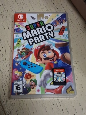 Super Mario Party Nintendo Switch Game w/Case