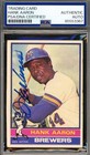 Hank Aaron PSA DNA Signed 1976 Topps Autograph