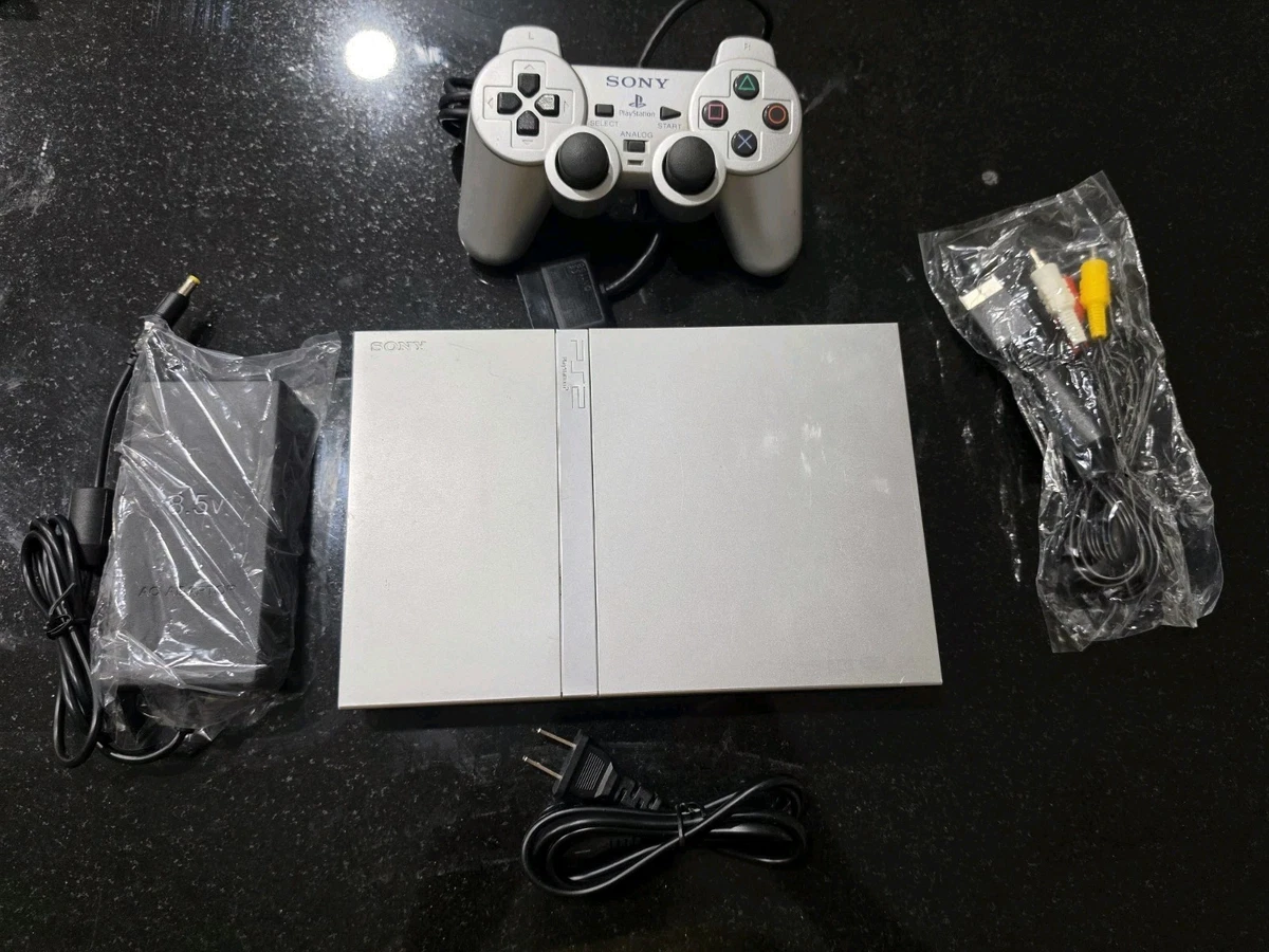 Sony PlayStation 2 - Slim Silver Video Game Consoles for sale - eBay