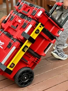 Milwaukee PACKOUT Organisateur de montage de stockage d'outils de mesure de niveau