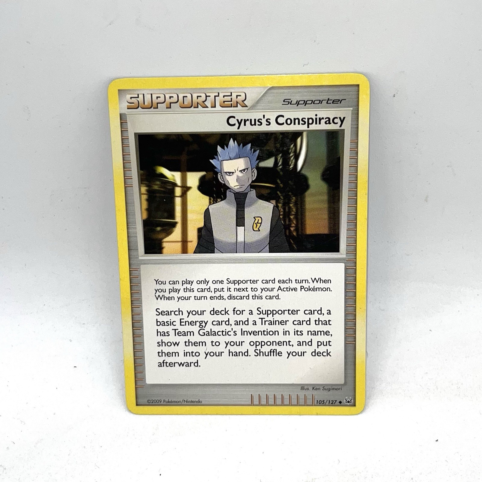 Cyrus's Conspiracy Uncommon Platinum 105/127 Pokemon Card LP
