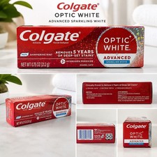 6-Pack Colgate Optic White Advanced Sparkling...