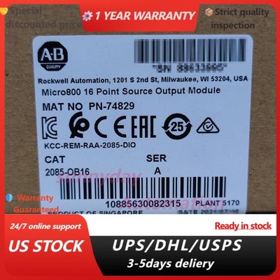 NEW 2085-OB16 Allen-Bradley 16 Point Source Output Module