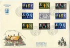 1964 SHAKESPEARE ORD. & PHOS GREAT BRITAIN QE2 ILLUS. FDC SPECIAL STRATFORD PMKS