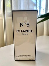 CHANEL No. 5 Limited Editon The White Gold Body Oil 250ml 8.5oz w/Box France