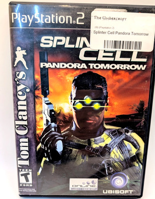 Tom Clancy s Splinter Cell Pandora Tomorrow Sony PlayStation 2 PS2 Ex Rental T
