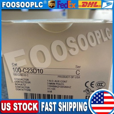 In Box For 100-C23D10 100C23D10 Ser C Contactor US Free Tax