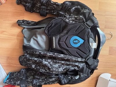 Sixsixone Evo Pressure Suit Gr. S Schwarz Motocross Enduro Weste