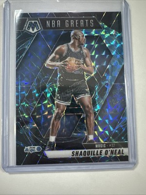 Shaquille O'Neal 2024-25 Mosaic NBA Greats #297 Genesis Prizm SSP